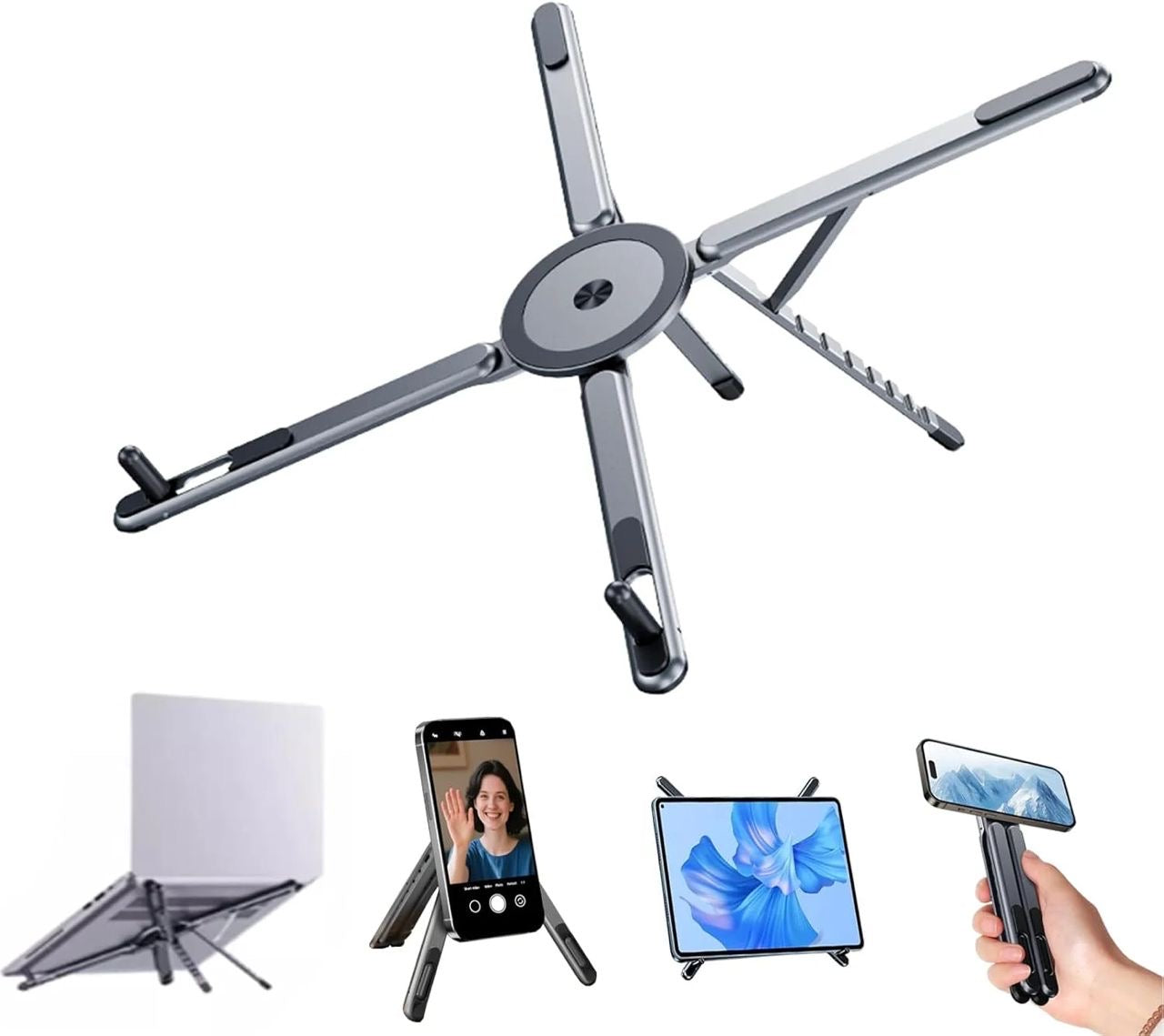 Support Ordinateur Portable Réglable Ergonomique – Confort et Productivité