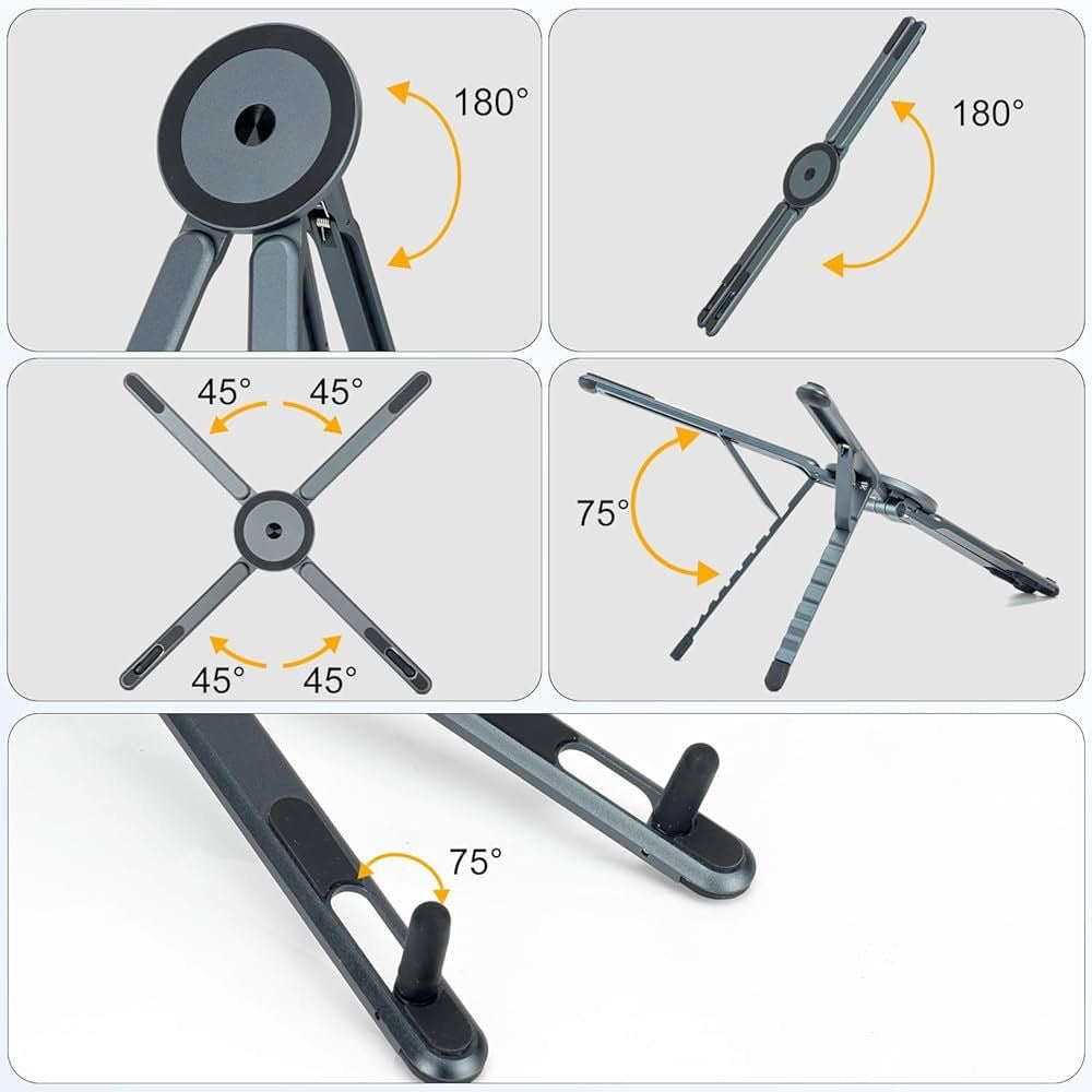 Support Ordinateur Portable Réglable Ergonomique – Confort et Productivité