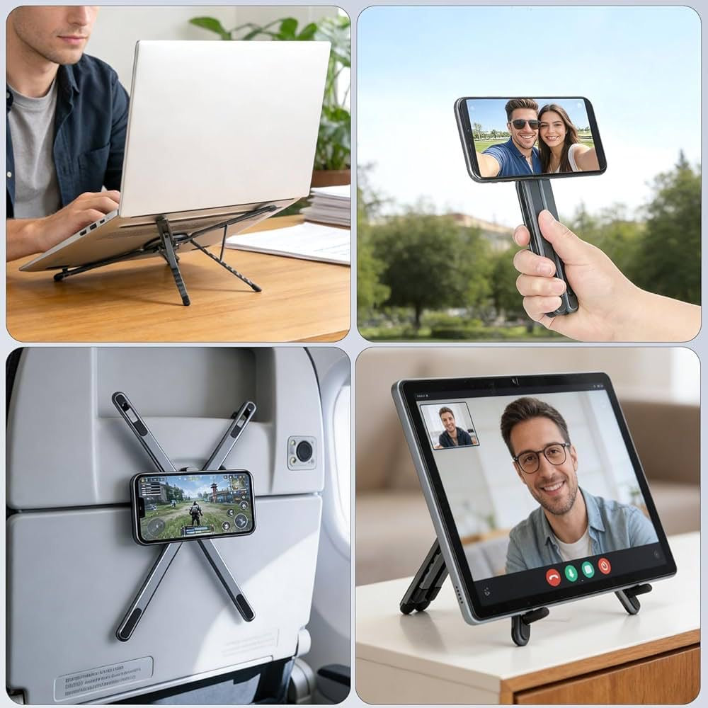 Support Ordinateur Portable Réglable Ergonomique – Confort et Productivité