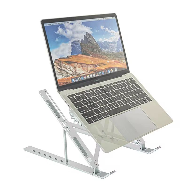 Support Portable Réglable en Aluminium avec Ventilation