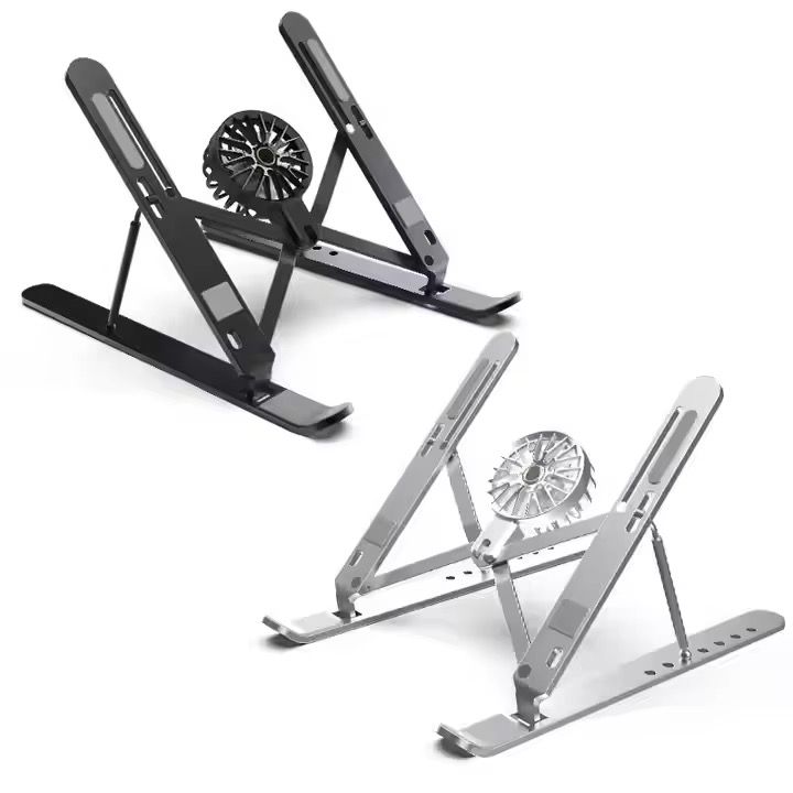 Support Portable Réglable en Aluminium avec Ventilation