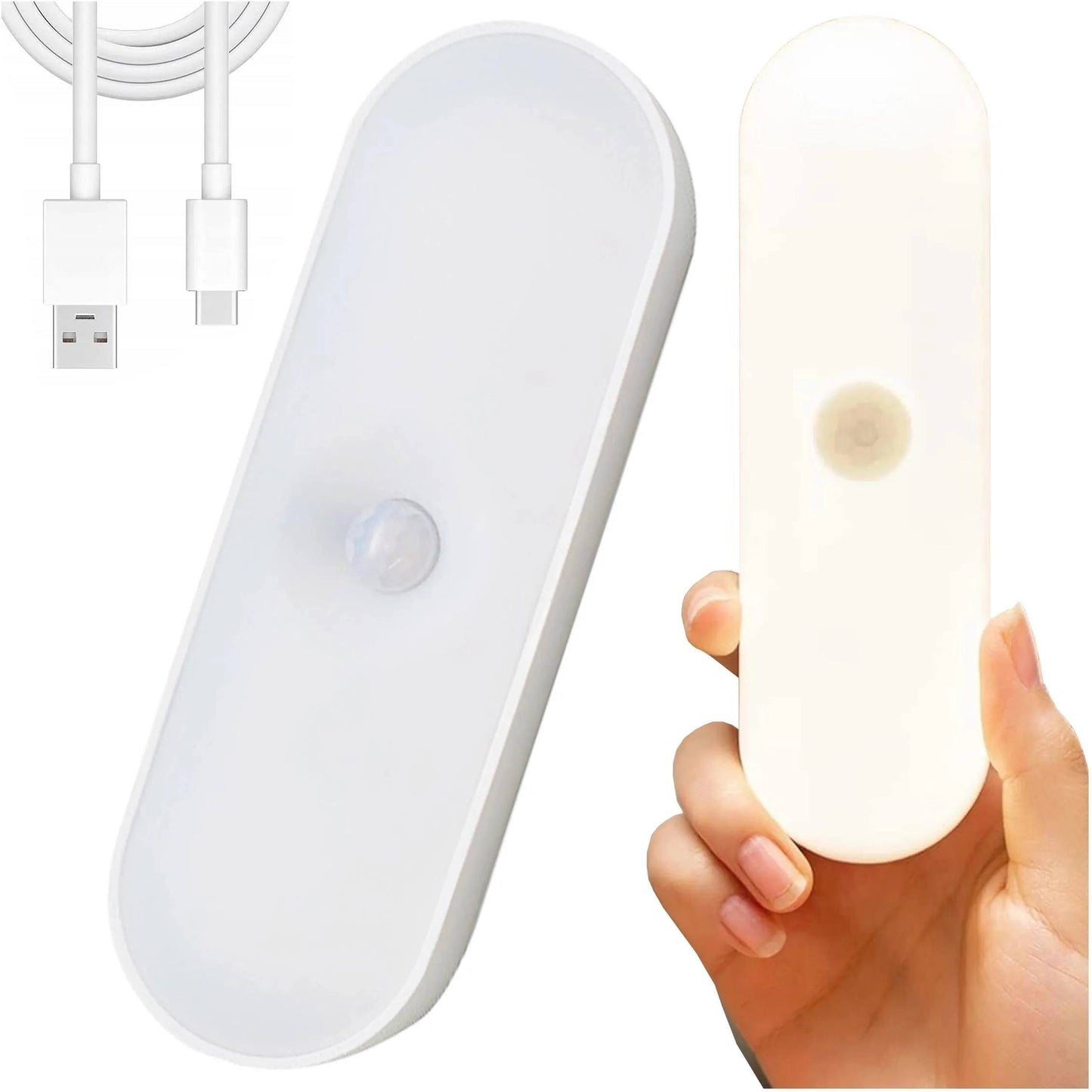 Lampe LED Intelligente avec Détecteur de Mouvement Rechargeable