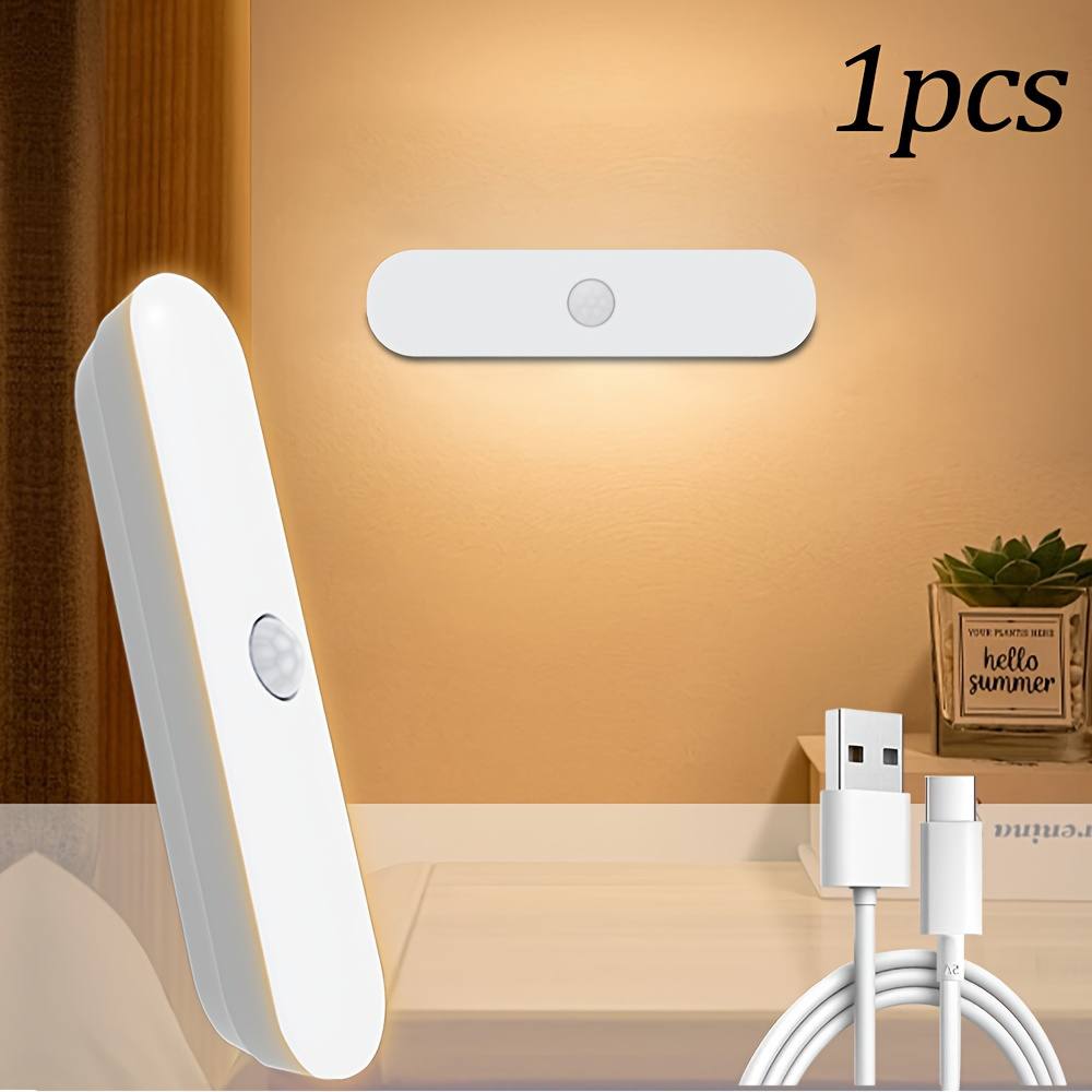 Lampe LED Intelligente avec Détecteur de Mouvement Rechargeable